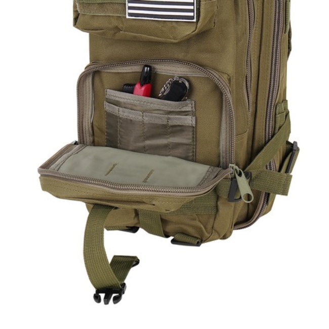 Rucsac militar pentru baieti, 26 l, Verde