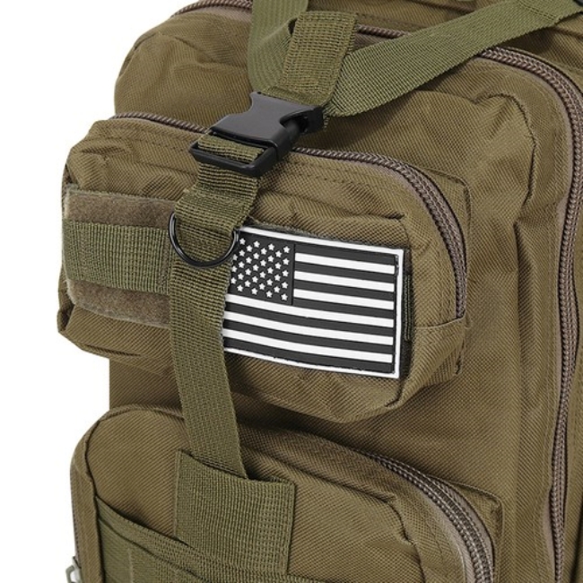 Rucsac militar pentru baieti, 26 l, Verde