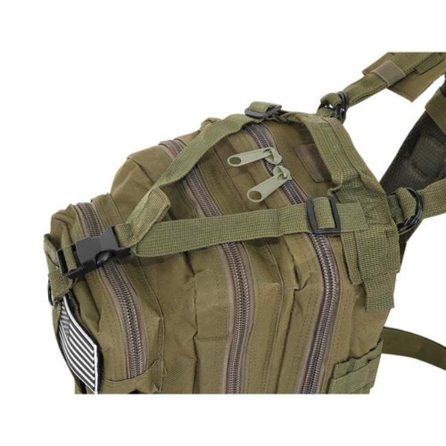Rucsac militar pentru baieti, 26 l, Verde