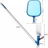 Kit curatare piscina cu aspirator, Albastru / Alb Kit curatare piscina cu aspirator, Albastru / Alb