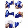 Kit curatare piscina cu aspirator, Albastru / Alb Kit curatare piscina cu aspirator, Albastru / Alb