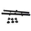 Set jaluzele auto retractabile, 41 x 46 cm, Negru