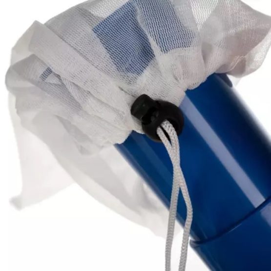 Kit curatare piscina cu aspirator, Albastru / Alb Kit curatare piscina cu aspirator, Albastru / Alb