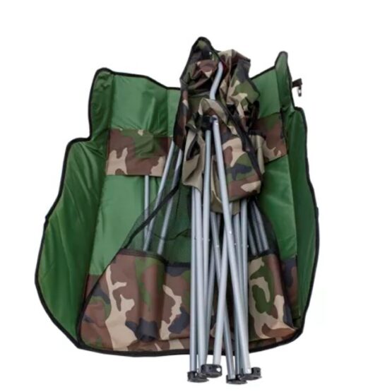 Scaun pliabil pentru pescuit, 92 x 128 cm, Camuflaj Scaun pliabil pentru pescuit, 92 x 128 cm, Camuflaj