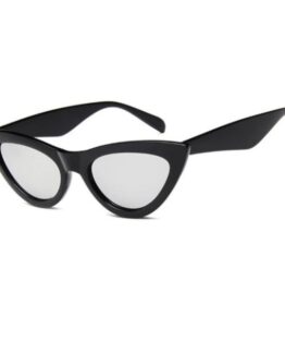 Ochelari soare, cat-eye, efect de oglinda, Negru Ochelari soare, cat-eye, efect de oglinda, Negru