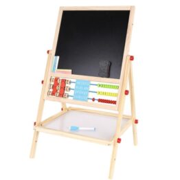 Tabla multifunctionala educativa cu doua fete pentru copii Tabla multifunctionala educativa cu doua fete pentru copii