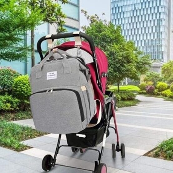 Rucsac multifunctional patut extensibil, 73x27x25 cm, Gri