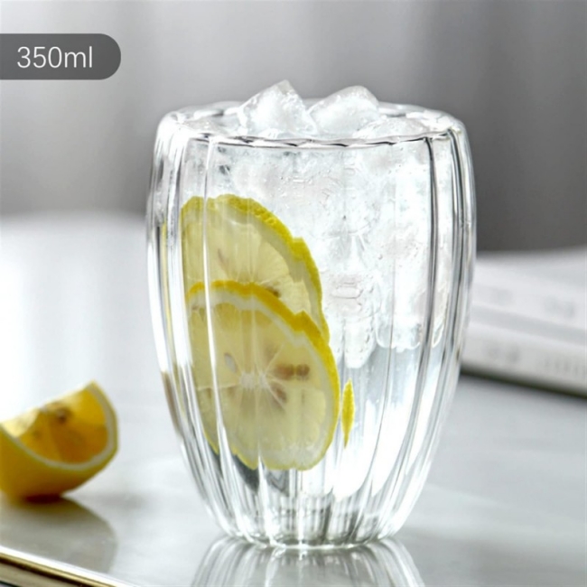 Pahar pentru cafea cu gheata, 350 ml, Transparent