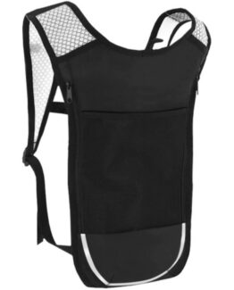 Rucsac pentru sport cu rezervor apa 2 L, Negru