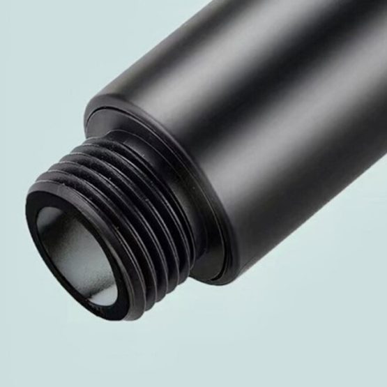 Set pentru dus cu cap cu 5 functii, Negru
