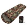 Sac de dormit pentru camping, 140 x 200 cm, Camuflaj / Multicolor