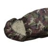 Sac de dormit pentru camping, 140 x 200 cm, Camuflaj / Multicolor