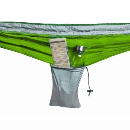Hamac de exterior pentru camping, 260 x 131 cm, Verde Hamac de exterior pentru camping, 260 x 131 cm, Verde