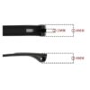 Set 2 brate pentru ochelari cu accesorii, Negru