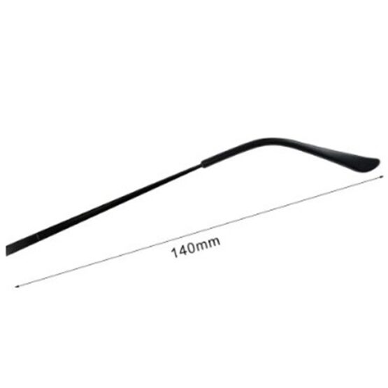 Set 2 brate pentru ochelari cu accesorii, Negru