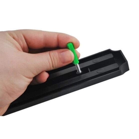 Suport magnetic de perete pentru cutite, Negru Suport magnetic de perete pentru cutite, Negru