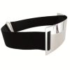 Curea lata pentru talie tip brau cu placuta metalica frontala, Silver Curea lata pentru talie tip brau cu placuta metalica frontala, Silver