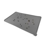Covoras antiderapant boluri, 48 x 30 cm, Gri - KESNUP Covoras antiderapant boluri, 48 x 30 cm, Gri - KESNUP