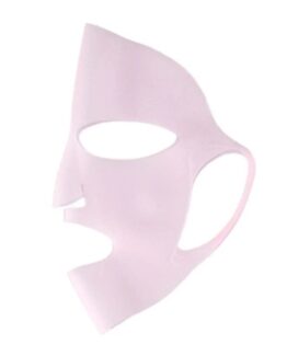 Masca faciala cosmetica reutilizabila din silicon Roz - KESNUP