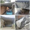 Prelata intarita 3x4 m, aplicare versatila, Gri - KESNUP Prelata intarita 3x4 m, aplicare versatila, Gri - KESNUP