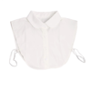Guler fals de camasa, model clasic simplu, material bumbac, Alb - KESNUP