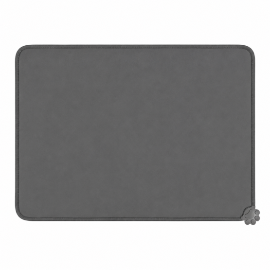 Covoras antiderapant boluri, 48 x 30 cm, Gri