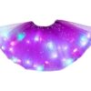 mov Fustita tutu cu sclipici si luminite 30 cm Mov- KESNUP Fustita tutu cu sclipici si luminite 30 cm Mov- KESNUP