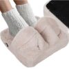 Aparat de masaj tip papuci de casa, cu vibratii, Crem - KESNUP Aparat de masaj tip papuci de casa, cu vibratii, Crem - KESNUP