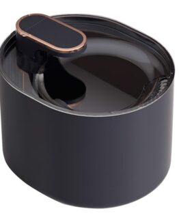 Fantana apa pentru pisici si caini, Black / Rose gold - KESNUP