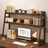 Suport birou multifunctional 3 niveluri, 95x32x90, Black