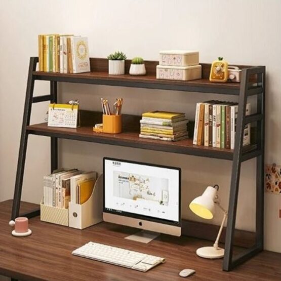 Suport birou multifunctional 3 niveluri, 95x32x90, Black