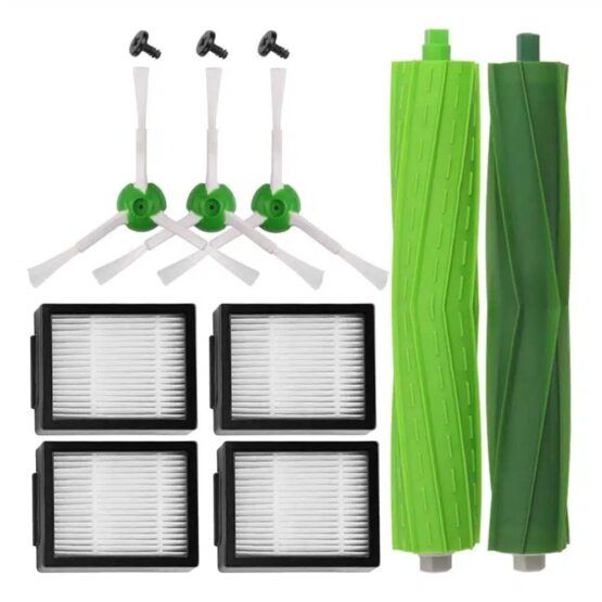 Accesorii robot aspirator, Alb / Verde - KESNUP Accesorii robot aspirator, Alb / Verde - KESNUP