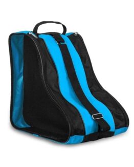 Geanta de protectie pentru clapari sau patine, 40 x 38 x 28 cm, Albastru / Negru - KESNUP