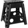 Scaunel pliabil multifunctional, 39 x 40 x 22cm, Negru - KESNUP
