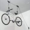 Suport bicicleta tavan, potrivit pentru subsol sau garaj, Negru - KESNUP Suport bicicleta tavan, potrivit pentru subsol sau garaj, Negru - KESNUP