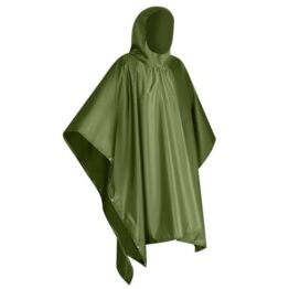 Pelerina de ploaie, universala, material de inalta calitate, Negru / Verde - KESNUP Pelerina de ploaie, universala, material de inalta calitate, Negru / Verde - KESNUP