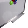 Tabla de conferinta magnetica, aliaj aluminiu, 60 x 40 cm, Alb - KESNUP