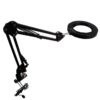 Lampa LED cu lupa marita, lentila de sticla, 65x15x5cm, Negru - KESNUP Lampa LED cu lupa marita, lentila de sticla, 65x15x5cm, Negru - KESNUP