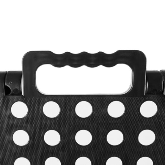 Scaunel pliabil multifunctional, 39 x 40 x 22cm, Negru - KESNUP
