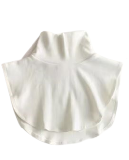 Guler fals maleta / helanca, model simplu marime universala, Alb - KESNUP