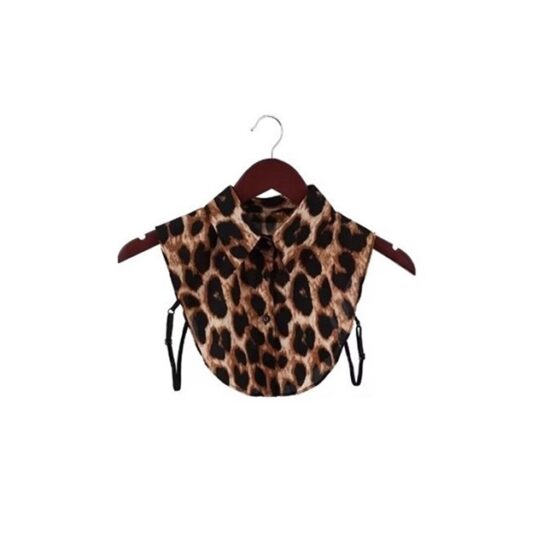 Guler fals de camasa, detasabil, model animal print - KESNUP Guler fals de camasa, detasabil, model animal print - KESNUP