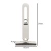 Mini mop portabil cu sistem de auto stoarcere, 29 x 14,5 x 4 cm, Alb - KESNUP