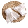 Set 2 mansete detasabile din dantela cu nasturasi, Alb - KESNUP Set 2 mansete detasabile din dantela cu nasturasi, Alb - KESNUP