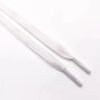 Set 2 sireturi din catifea, latime 1 cm, lungime 120 cm, Alb - KESNUP