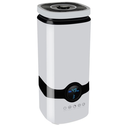 Umidificator de aer cu aromaterapie ultrasonic, Alb - KESNUP Umidificator de aer cu aromaterapie ultrasonic, Alb - KESNUP