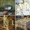 Ghirlanda iedera luminoasa pentru decorare, perete, balcon, terasa, Verde Ghirlanda iedera luminoasa pentru decorare, perete, balcon, terasa, Verde