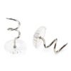 Set 100 ace cu gamalie, material plastic si otel, Transparent - KESNUP Set 100 ace cu gamalie, material plastic si otel, Transparent - KESNUP