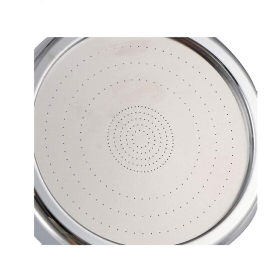 8 Para de dus cu filtru, 3 niveluri de filtrare a apei, anti-calcar, filet standard de 1/2", Silver - KESNUP