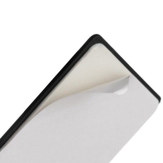 Set 4 carlige autoadezive, pentru baie si bucatarie, Negru mat - KESNUP