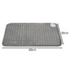 Patura electrica tip pad incalzire, 10 nivele temperatura, 85 W, Gri